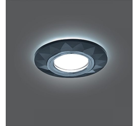 Светильник св/д Gauss Backlight круг граненный GU5.3 графит BL058 4100К/СМ00000594 фото 1